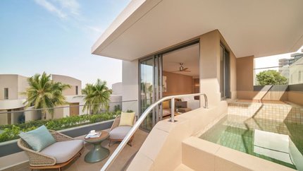 Ban công phòng rộng rãi