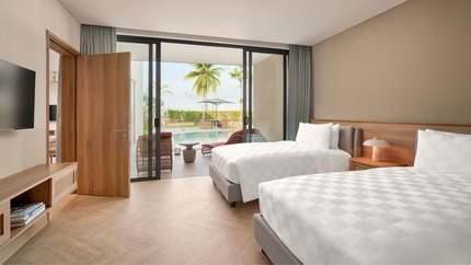 3 Bedroom Duplex Garden Pool Villa