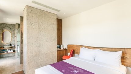 Phòng được bày trí bắt mắt