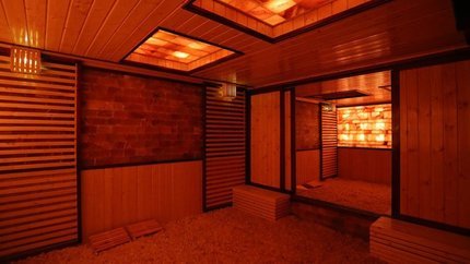 Phòng xông hơi thoải mái thư giãn
