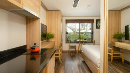 Phòng Family Studio Apartment Tại John Boutique Villa Đà Nẵng