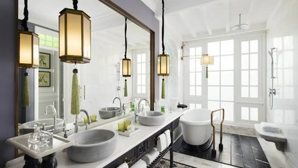 Phòng tắm sang trọng đầy đủ tiện nghi