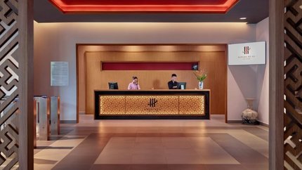 Quầy lễ tân khách sạn