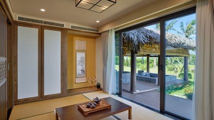 Phòng uống trà thanh cảnh