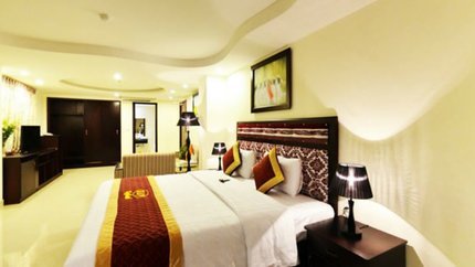 Phòng được bày trí bắt mắt