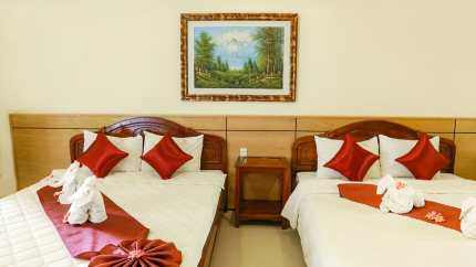 Standard Quad Room Garden KeGa Lighthouse Resort