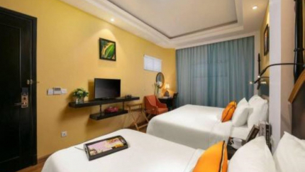 Phòng Superior Double Twin Kén Hotel By Connek 3*