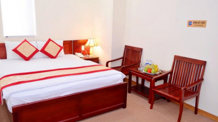 Phòng Ngủ Khách sạn Á Châu Cần Thơ