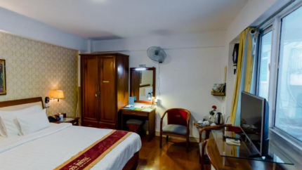 Phòng cao cấp tại Hotel A25 122 Lê Lai HCM