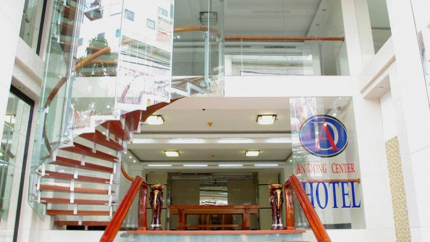 Lối vào khách sạn An Đông Center Sài Gòn