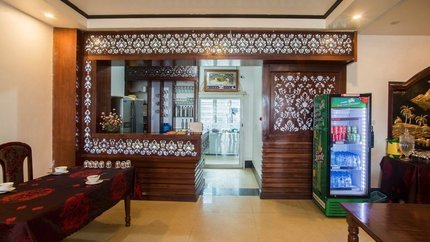 Không gian nhà hàng trong khách sạn Arengo Sapa Hotel