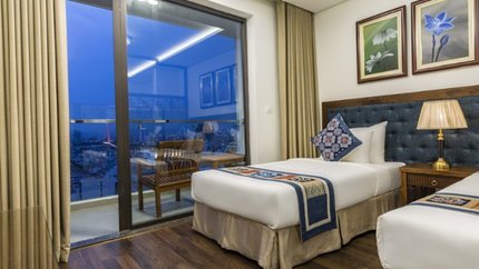 Ban công nhỏ cực chill