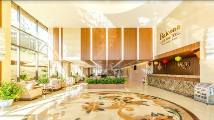 Khu vực sảnh được trang trí đẹp mắt