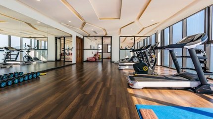 Phòng Gym đầy đủ trang thiết bị