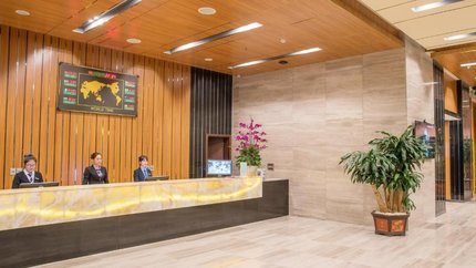 Quầy lễ tân khách sạn