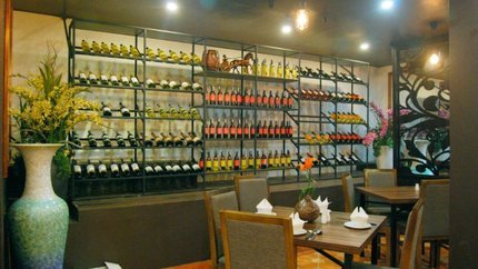 Không gian tại nhà hàng Morning Dew Sapa