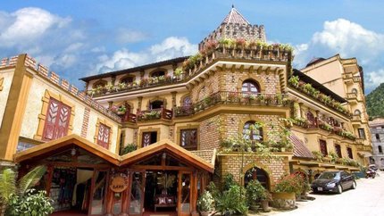 Toàn cảnh từ bên ngoài của Châu Long Sapa 2 Hotel