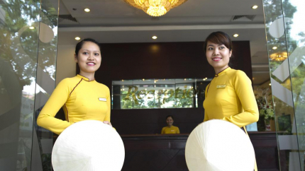 Quầy Lễ Tân Cherish Huế