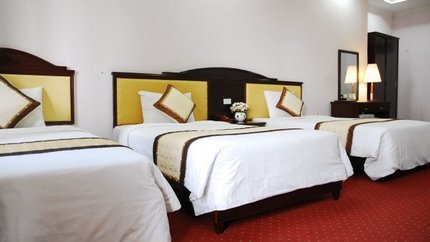 Phòng 3 giường tiêu chuẩn cao tại khách sạn Công Đoàn Sapa 3*