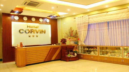 Quầy lễ tân Khách sạn Corvin Vũng Tàu