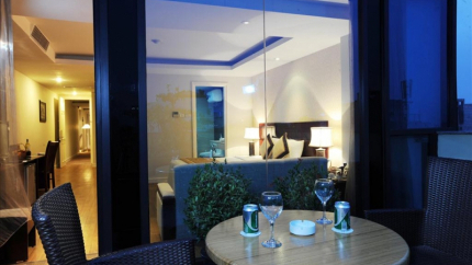 Ban công phòng ngủ