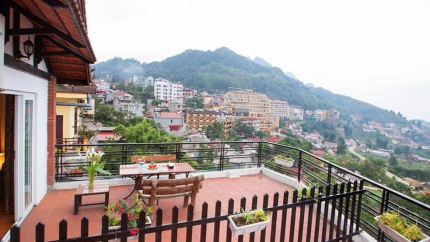 Ban công phòng Suite