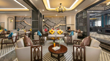 Khu vực phòng chờ tại sảnh khách sạn