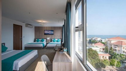 Tầm nhìn rất rộng, cửa sổ hứng ánh nắng