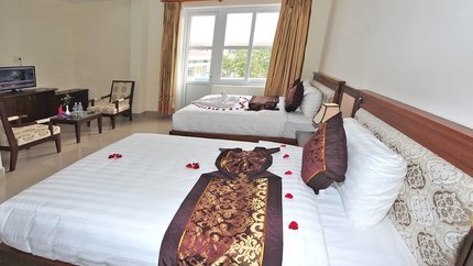 Không gian bày trí bắt mắt