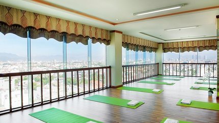 Khu vực tập Yoga