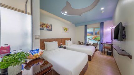 Thiết kế phòng đầy đủ tiện nghi