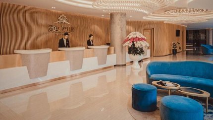 Khu vực lễ tân khách sạn