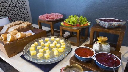 Thực đơn được thay đổi mỗi ngày