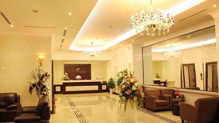 Quầy lễ tân khách sạn