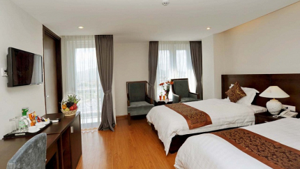 Phòng Deluxe Hướng Phố  - 2 Giường đơn