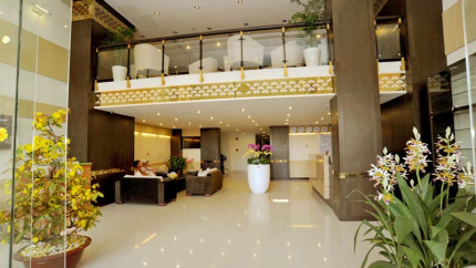 Sảnh Lễ Tân Hà Nội Golden Hotel Nha Trang