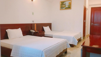 Phòng Deluxe tại Khách sạn Hải Đăng Cửa Lò 3 sao
