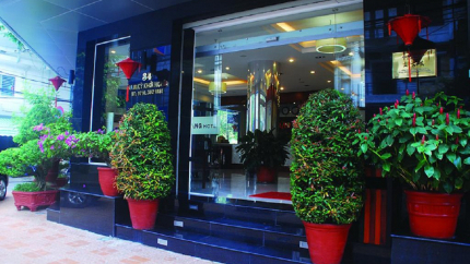 Lối vào Khách sạn Hậu Giang Cần Thơ