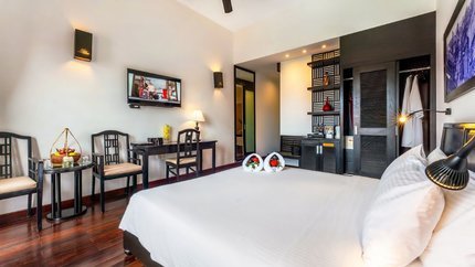 Phòng được trang bị đầy đủ tiện nghi