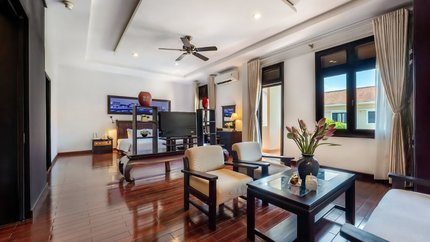 Không gian phòng rộng rãi