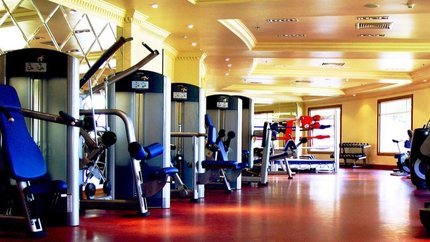 Trang thiết bị hiện đại tại phòng thể dục