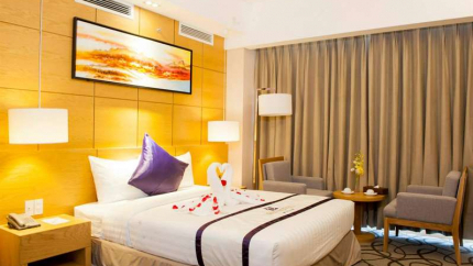 Phòng Superior Premium Khách sạn Iris Cần Thơ