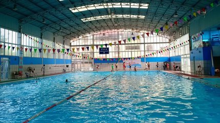 Bể bơi bốn mùa của khách sạn