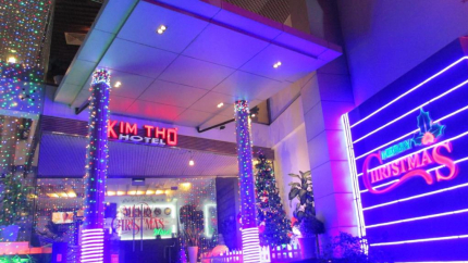 Lối vào Khách sạn Kim Thơ Cần Thơ