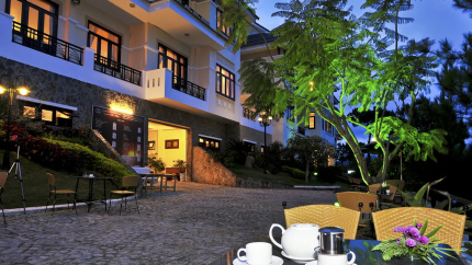 Khu Vực Cafe Khách sạn Kỳ Hòa Đà Lạt
