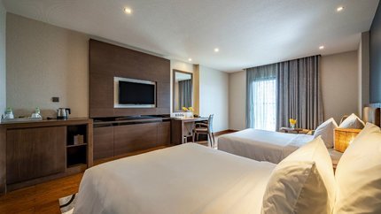 Đầy đủ đồ dùng và thiết bị tại phòng