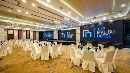 Phòng họp với đầy đủ trang thiết bị