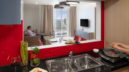 Appartement Three Bedrooms Kitchen