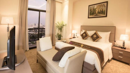 Phòng Executive Khách sạn Merperle Crystal Sài Gòn