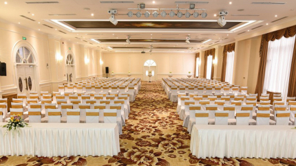Phòng hội nghị Galaxy Hall Merperle Crystal Sài Gòn